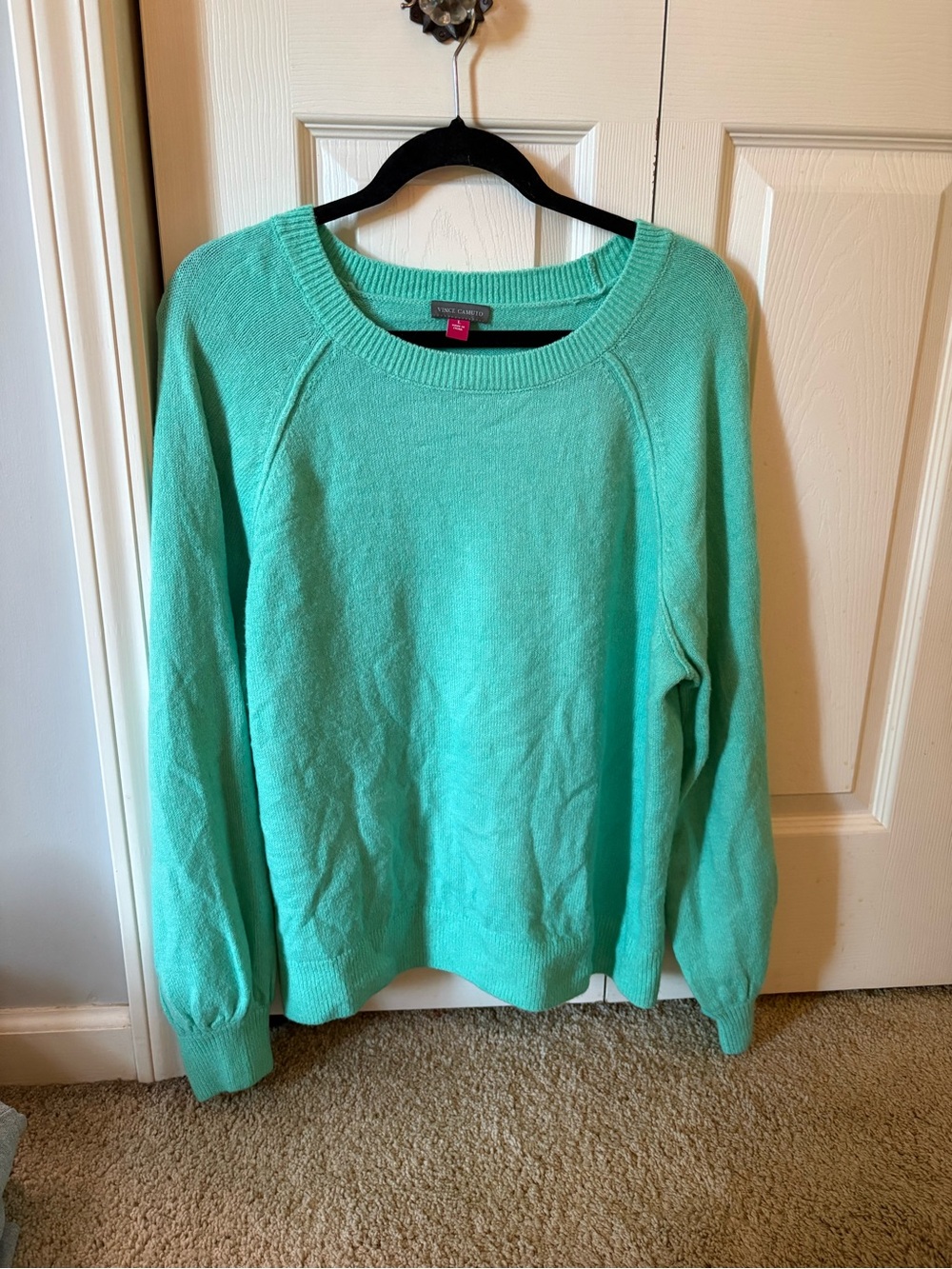 Vince Camuto Mint Green Crewneck Sweater